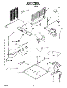 06 - Unit Parts, Optional Parts parts for Whirlpool Refrigerator RT21AKXKQ05 from AppliancePartsPros.com