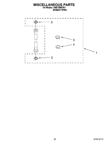 14 - Miscellaneous  Parts, Optional Parts (Not Included) parts for Maytag Washer Dryer Combo YMET3800TW1 from AppliancePartsPros.com