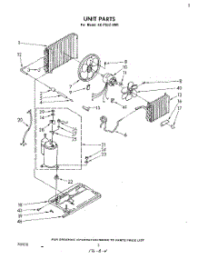 02 - Unit Parts parts for Whirlpool Air Conditioner ACP502XM1 from AppliancePartsPros.com