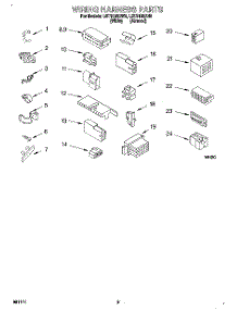 07 - Wiring Harness parts for Whirlpool Washer LST6132BN0 from AppliancePartsPros.com