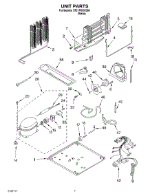04 - Unit parts for Whirlpool Refrigerator ST21PKXKQ00 from AppliancePartsPros.com