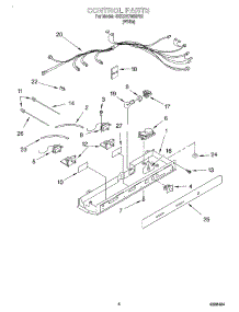 03 - Control parts for Whirlpool Refrigerator 3XKGN7050F02 from AppliancePartsPros.com