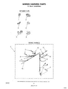 08 - Wiring Harness parts for Whirlpool Washer LA5400XMW1 from AppliancePartsPros.com