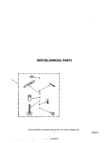 05 - Miscellaneous parts for Whirlpool Washer LA5580XSW1 from AppliancePartsPros.com
