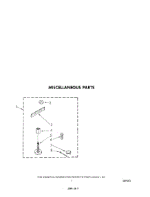 05 - Miscellaneous parts for Whirlpool Washer LA5000XPW5 from AppliancePartsPros.com