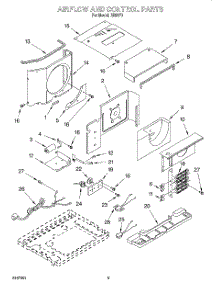 03 - Air Flow And Control parts for Whirlpool Air Conditioner RE81F0 from AppliancePartsPros.com