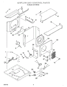 02 - Air Flow And Control parts for Whirlpool Air Conditioner CAH18WC00 from AppliancePartsPros.com