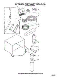 04 - Optional parts for Whirlpool Air Conditioner CA29WC50 from AppliancePartsPros.com