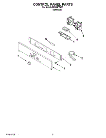 04 - Control Panel Parts parts for Whirlpool Oven IBS330PVM00 from AppliancePartsPros.com