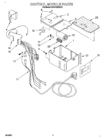 04 - Control Module parts for Whirlpool Air Conditioner 4CACM23ND1 from AppliancePartsPros.com