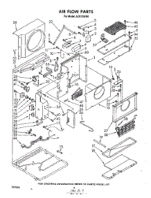 04 - Air Flow parts for Whirlpool Air Conditioner ACR124XR0 from AppliancePartsPros.com