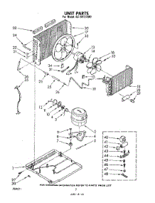 02 - Section parts for Whirlpool Air Conditioner AC1012XM1 from AppliancePartsPros.com