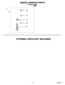 10 - Miscellaneous  Parts, Optional Parts (Not Included) parts for Whirlpool Washer IL44000 from AppliancePartsPros.com