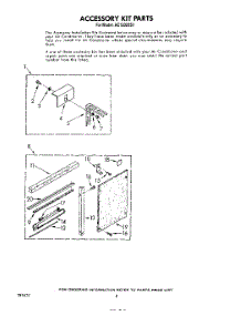 06 - Accessory Kit parts for Whirlpool Air Conditioner AC1202XS1 from AppliancePartsPros.com