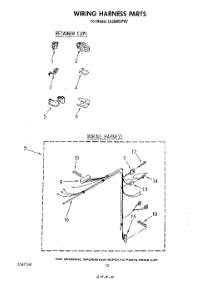 08 - Wiring Harness parts for Whirlpool Washer LA5600XPW7 from AppliancePartsPros.com