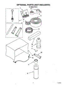 05 - Optional parts for Whirlpool Air Conditioner R1212 from AppliancePartsPros.com