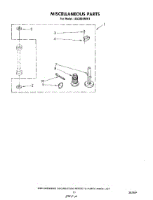 08 - Miscellaneous , Literature And Optional parts for Whirlpool Washer LA5300XMW1 from AppliancePartsPros.com