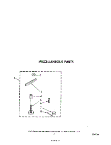 05 - Miscellaneous parts for Whirlpool Washer LA5460XPW5 from AppliancePartsPros.com