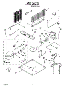 05 - Unit Parts parts for Whirlpool Refrigerator IR2MHMXRS00 from AppliancePartsPros.com