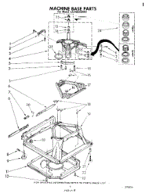 07 - Machine Base parts for Whirlpool Washer LA7400XMW2 from AppliancePartsPros.com