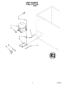 03 - Unit parts for Whirlpool Cooktop SCF0710HQ00 from AppliancePartsPros.com