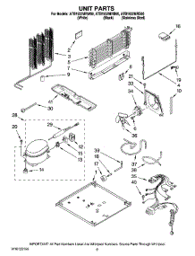 05 - Unit Parts parts for Maytag Refrigerator ATB1932MRS00 from AppliancePartsPros.com