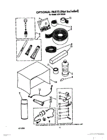 06 - Optional parts for Whirlpool Air Conditioner ACH184XX0 from AppliancePartsPros.com