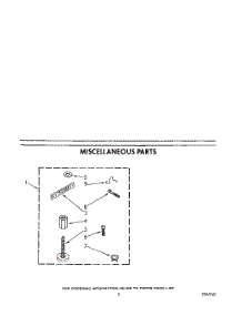 06 - Miscellaneous parts for Kitchenaid Washer KAWE900TWH1 from AppliancePartsPros.com