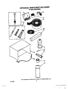 06 - Optional parts for Whirlpool Air Conditioner BHAC0700XS0 from AppliancePartsPros.com