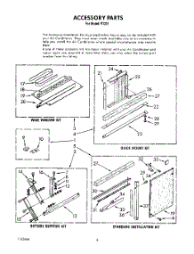 04 - Accessory parts for Whirlpool Air Conditioner R1231 from AppliancePartsPros.com