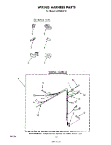 08 - Wiring Harness parts for Whirlpool Washer LA7700XPW1 from AppliancePartsPros.com