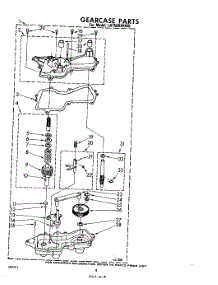 06 - Gearcase parts for Whirlpool Washer LA7500XKW0 from AppliancePartsPros.com