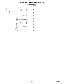 10 - Miscellaneous  Parts, Optional Parts (Not Included) parts for Whirlpool Washer IM43000 from AppliancePartsPros.com