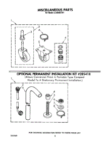 07 - Miscellaneous, Optional Permanent parts for Whirlpool Washer LC4900XTW1 from AppliancePartsPros.com