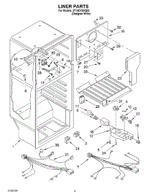 03 - Liner Parts parts for Whirlpool Refrigerator ST14CKXKQ02 from AppliancePartsPros.com