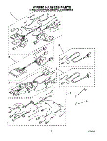 06 - Wiring Harness parts for Kitchenaid Range KERH507YWH0 from AppliancePartsPros.com
