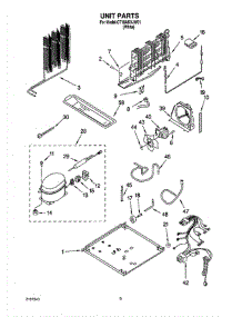 06 - Unit, Optional parts for Whirlpool Refrigerator CT18AKXJW01 from AppliancePartsPros.com
