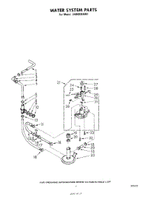 05 - Water System parts for Whirlpool Washer LA6800XKW0 from AppliancePartsPros.com