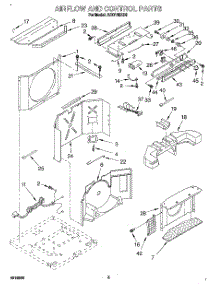 02 - Airflow And Control parts for Whirlpool Air Conditioner ACQ142XD0 from AppliancePartsPros.com