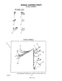 08 - Wiring Harness parts for Whirlpool Washer LA5400XSW1 from AppliancePartsPros.com