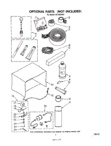 05 - Lit / Optional parts for Whirlpool Air Conditioner AC1022XS0 from AppliancePartsPros.com