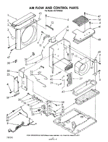 03 - Air Flow And Control parts for Whirlpool Air Conditioner AC1504XS0 from AppliancePartsPros.com