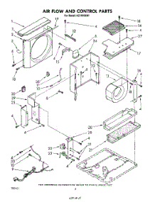 04 - Airflow And Control parts for Whirlpool Air Conditioner AC1804XM1 from AppliancePartsPros.com