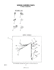 08 - Wiring Harness parts for Whirlpool Washer LA3300XPW3 from AppliancePartsPros.com