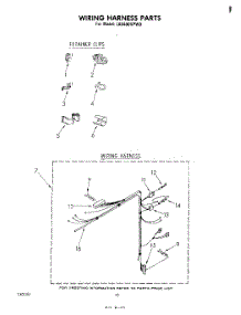 08 - Wiring Harness parts for Whirlpool Washer LA5460XPW0 from AppliancePartsPros.com