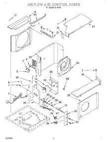 02 - Airflow And Control parts for Whirlpool Air Conditioner R141F0 from AppliancePartsPros.com