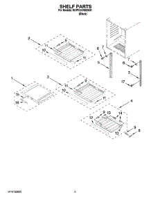 02 - Shelf Parts parts for Kitchenaid Wine Cooler KUWO24RSBX01 from AppliancePartsPros.com