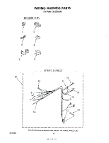 08 - Wiring Harness parts for Whirlpool Washer LA5300XSW0 from AppliancePartsPros.com