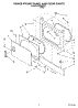 02 - Dryer Front Panel And Door Parts