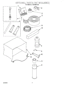 05 - Optional parts for Whirlpool Air Conditioner 4XACM07DD0 from AppliancePartsPros.com